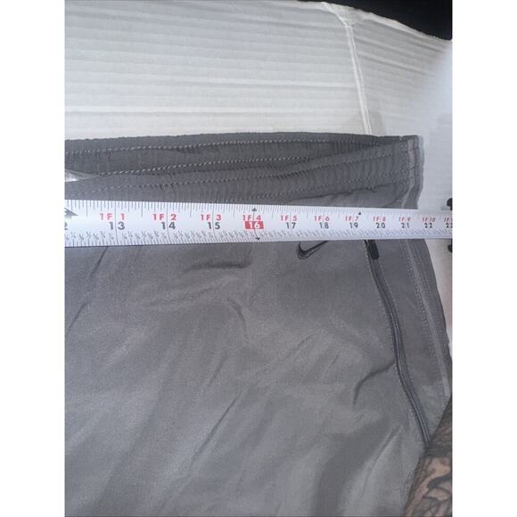 Nike DRI-FIT Academy Soccer Pants Men XL Black White Ankle Zip Tapered 31" - Picture 3 of 12